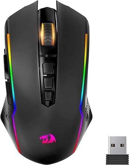 Redragon Gaming Mouse, Wireless Mouse Gaming with