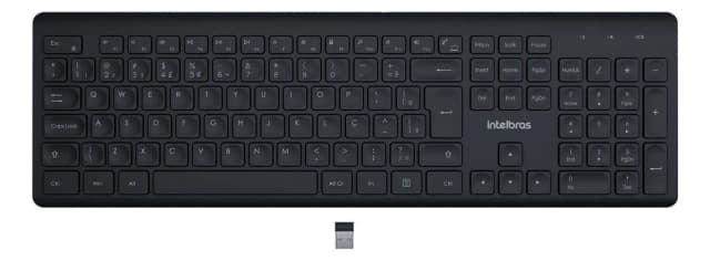 Teclado Intelbras Tsi50 Sem Fio Preto